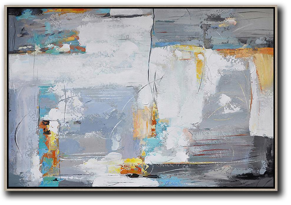 Oversized Horizontal Contemporary Art - Affordable Canvas Prints Extra Large